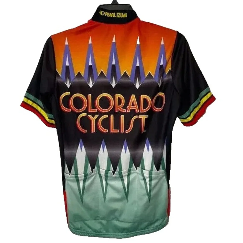Pearl Izumi Colorado Cyclist Cycling Jersey Size S/M Short Sleeve Unisex Sporty - Picture 2 of 6